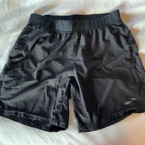 Brooks black running shorts. Gently used.